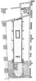 05557 ostia - regio iii - insula ii - sacello delle tre navate (iii,ii,12) - grundriss - quelle - so ii, fig. 15.jpg